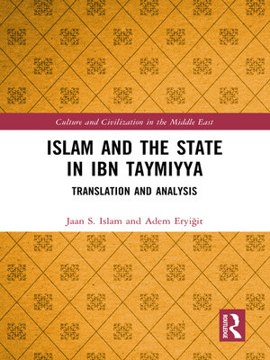 cover image of Islam and the State in Ibn Taymiyya